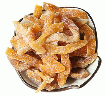 HELENOU666 Preserved Prunes Dried Sweet-Salt Tangerine Orange Peel Strips Chan Pui ????????