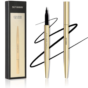 SU YAMMY Black Liquid Eyeliner Liquid Eyeliners Waterproof Smudge Proof Liquid Liner