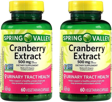 Spring Valley Cranberry Extract For Urinary Tract Health,Dietary Suppl