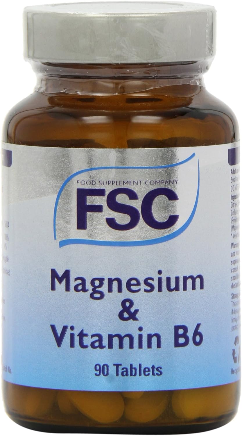 FSC Magnesium and Vitamin B6 - Pack of 90 Tablets

100 Grams