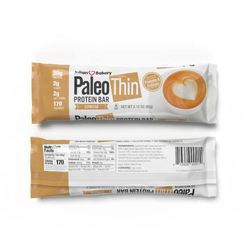 Julian Bakery Paleo Thin Protein Bar | Espresso | Egg White Protein | 3 Pounds