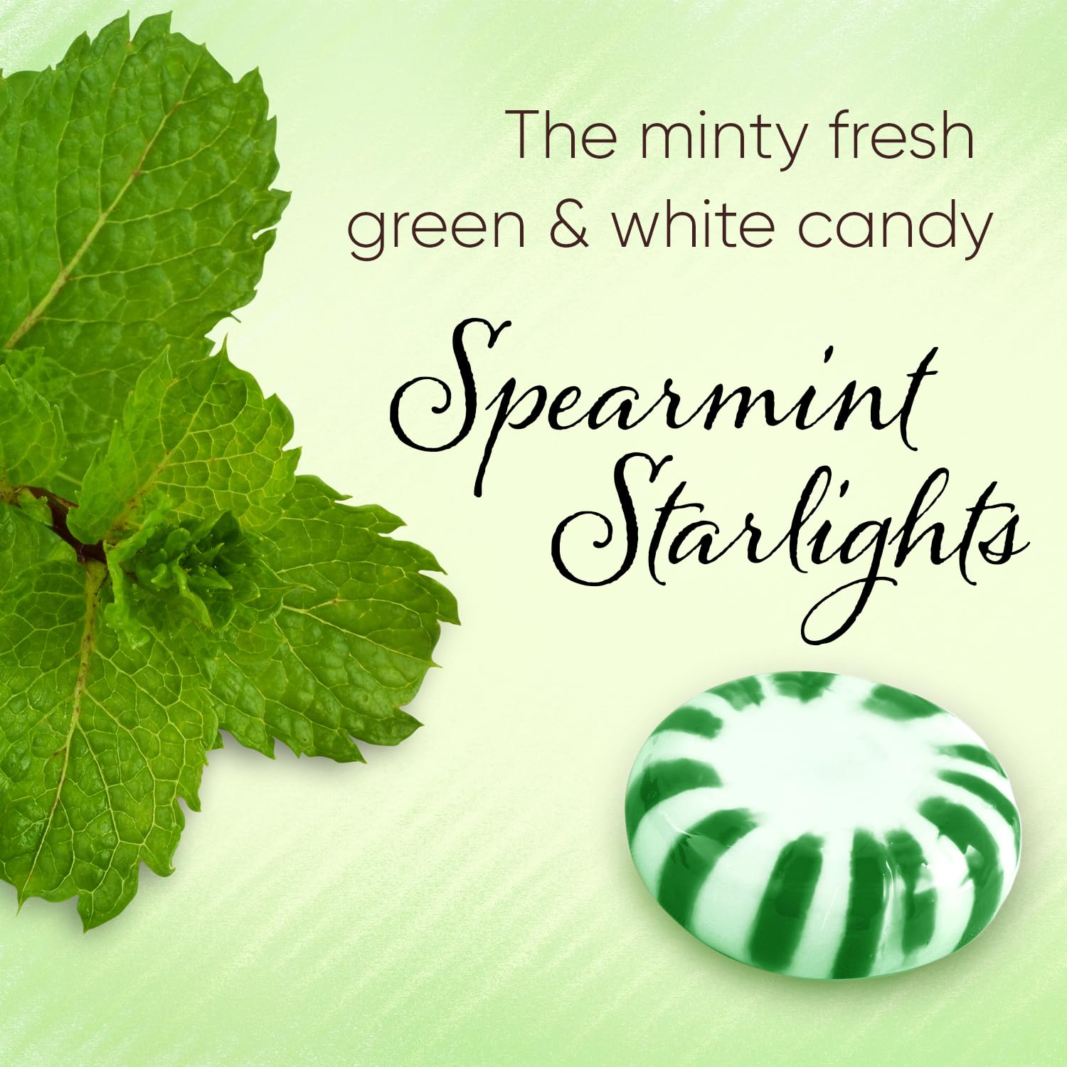 Starlight Spearmint Halloween Candy -3 Pounds Of Bulk Mints 
