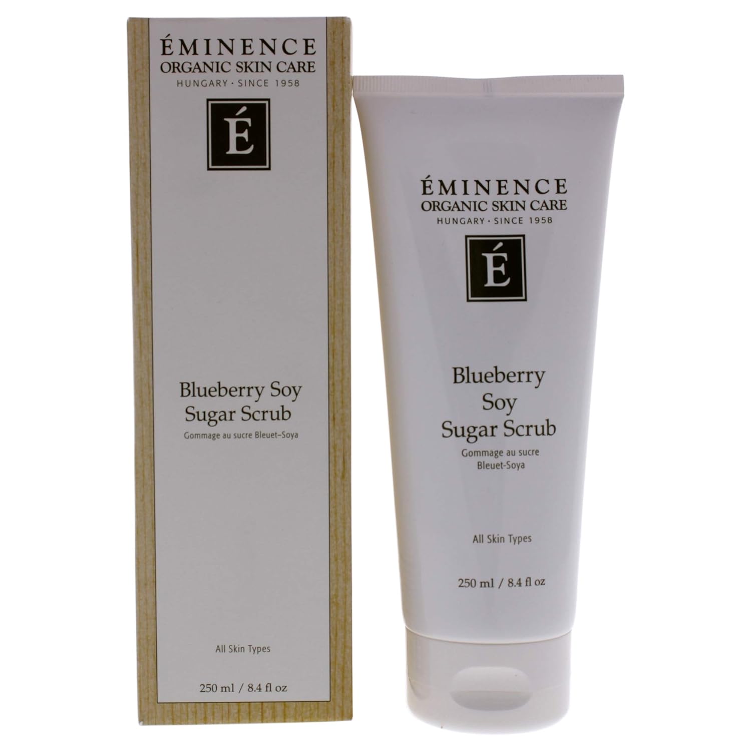 Eminence Organic Skincare Blueberry Soy Sugar Scrub, 8.4