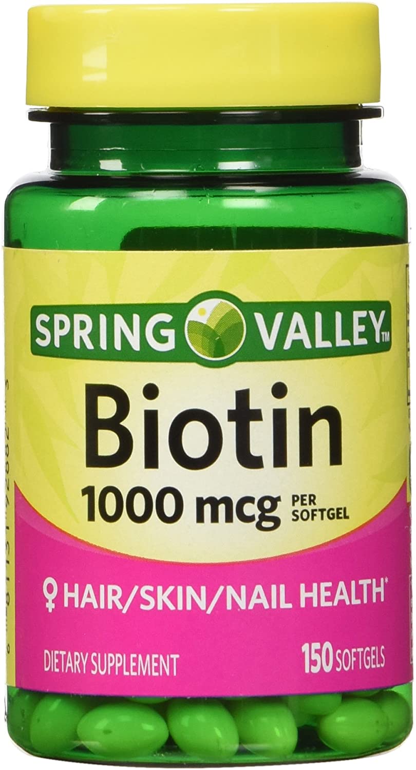 Spring Valley - Biotin 1000 Mcg