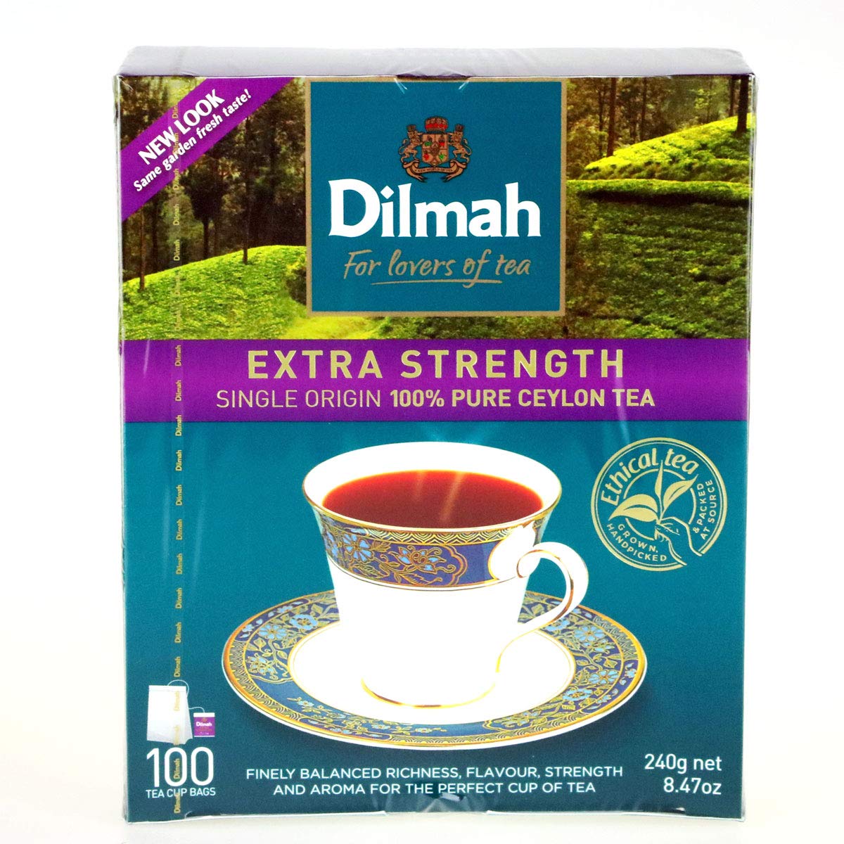 Dilmah Extra Strength Ceylon Tea 100 Tea Bags