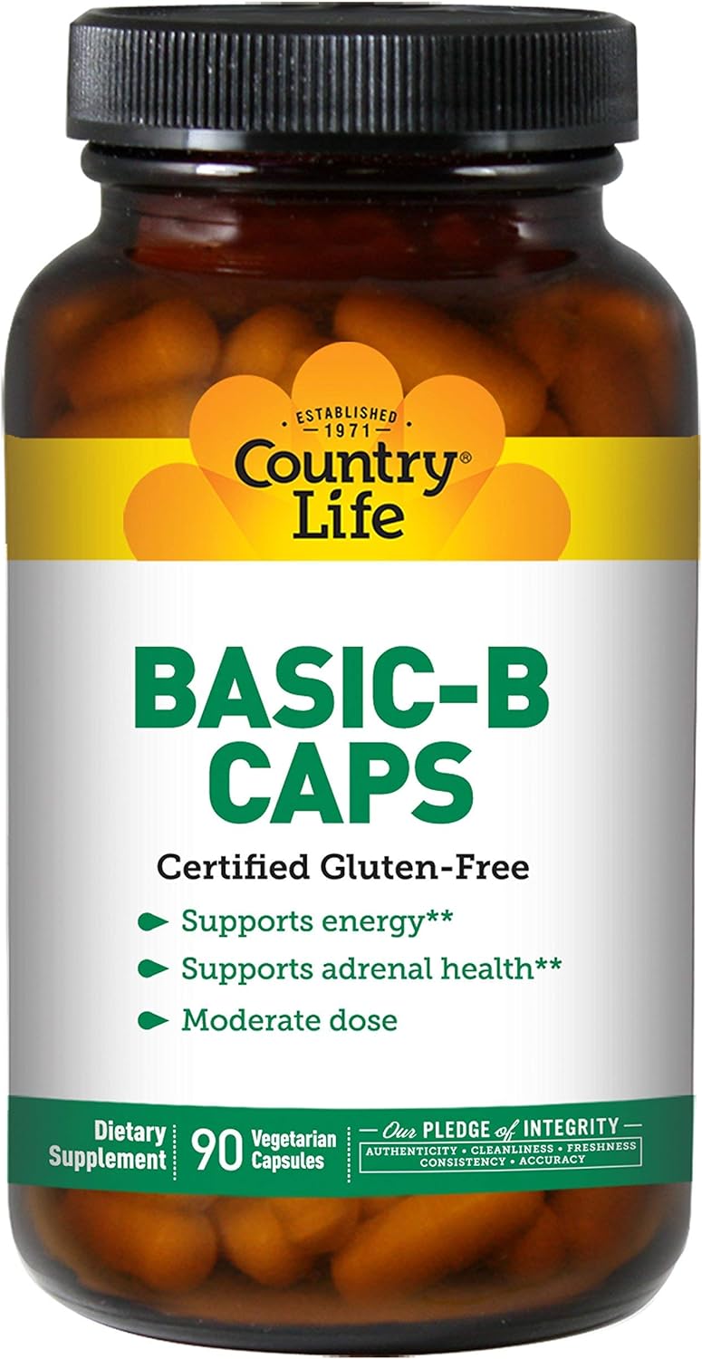 Country Life Basic-B B Complex, 90-Count