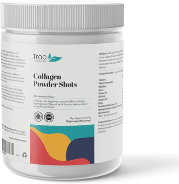 Hydrolysed Marine Collagen Peptides Powder Enhanced With Essential Vit320 Grams