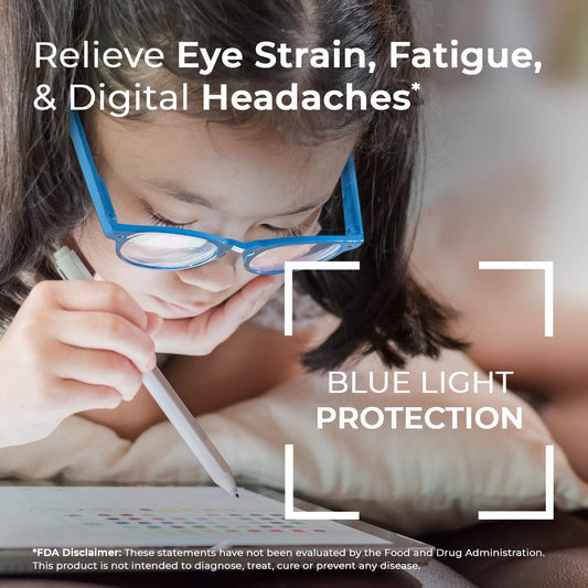 Viteyes Blue Light Glasses, Blue Light Blocking Glasses for Adults & K
