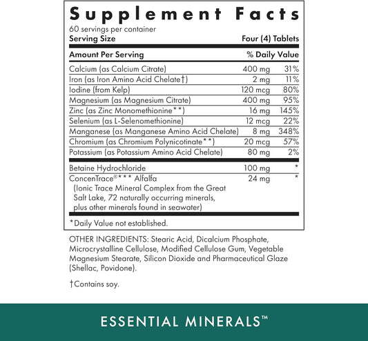 Michael's Health Naturopathic Programs Essential Minerals - 240 Vegeta