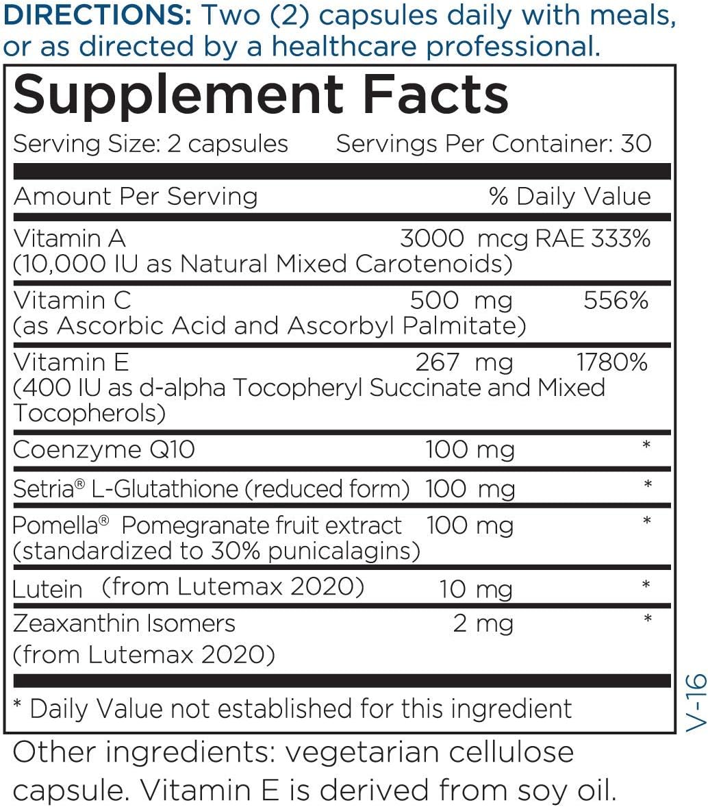 Metabolic Maintenance Deluxe Scavengers - Antioxidant Supplement with 