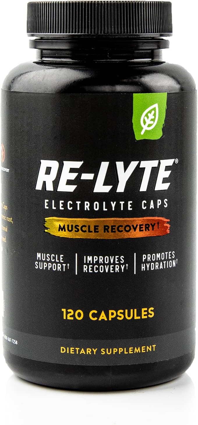 REDMOND Re-Lyte Muscle Recovery Capsules, 120 Count