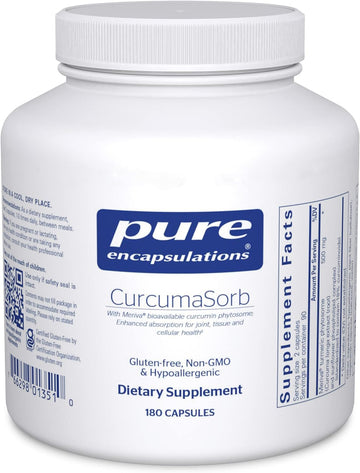 Pure Encapsulations CurcumaSorb | Curcumin Supplement to Support Diges