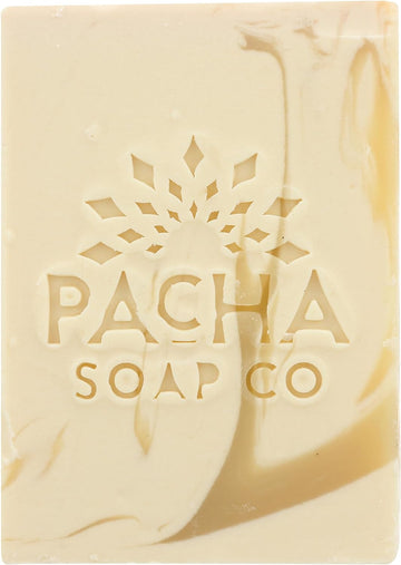 PACHA SOAP Coconut Lemon Bar Soap, 4