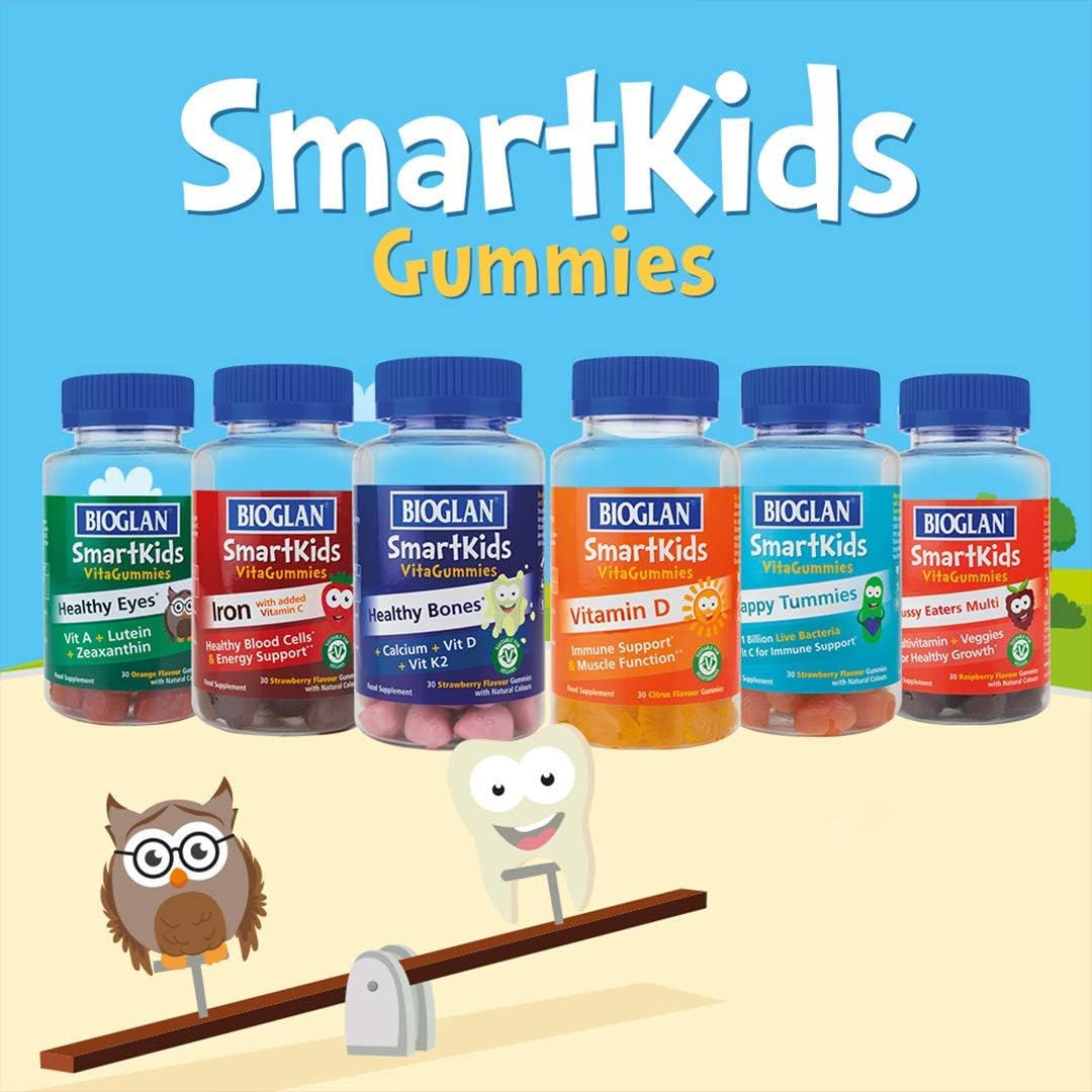 Bioglan Smartkids Healthy Eyes - 30 Orange Gummies

