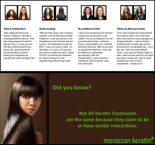 Moroccan Keratin Most Effective Brazilian Keratin Hair Blowout Starightening Smoothing Treatment Professional Salon Results Proven Formula Tratamiento de Keratina Brasilera 120ml X4 Kit