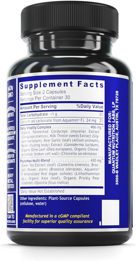 Quantum Daily Multi - All-In-One Daily Multivitamin For The Whole Fami