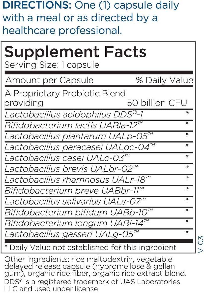 Metabolic Maintenance BioMaintenance 50 Billion CFU Probiotic Capsules