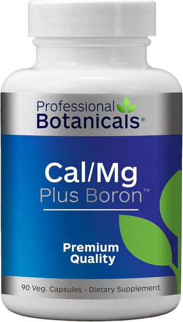 Professional Botanicals Cal/Mg + Boron - Vegan Formulated to Support B