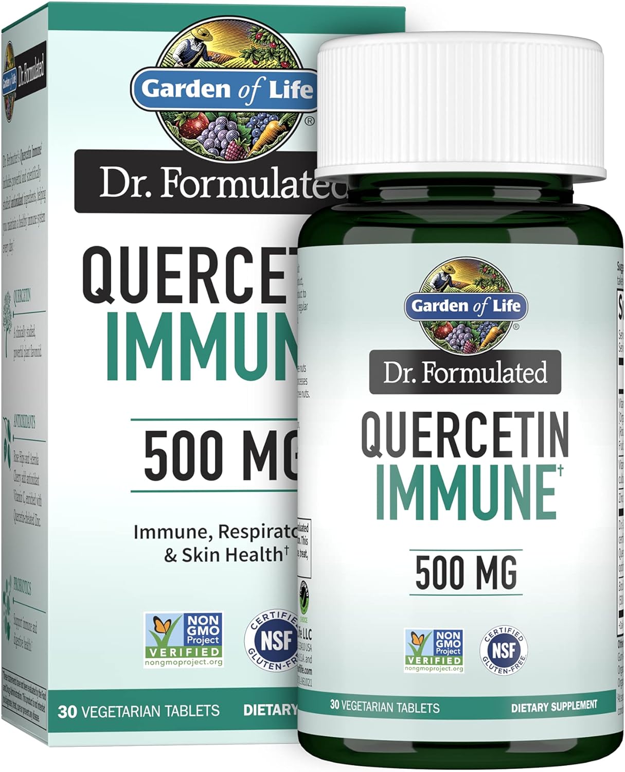 Garden of Life Quercetin Once Daily Immune System Support Supplement w
