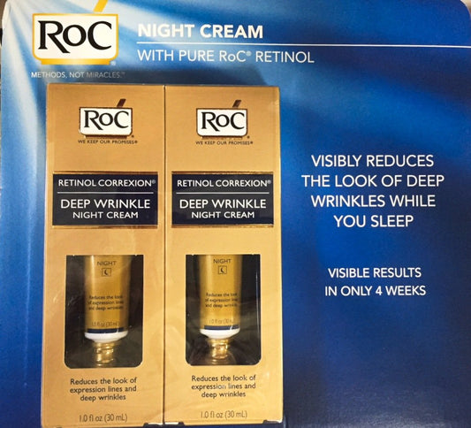 Esupli.com ROC Deep Wrinkle Night Cream Double Pack - New Larger Size 1