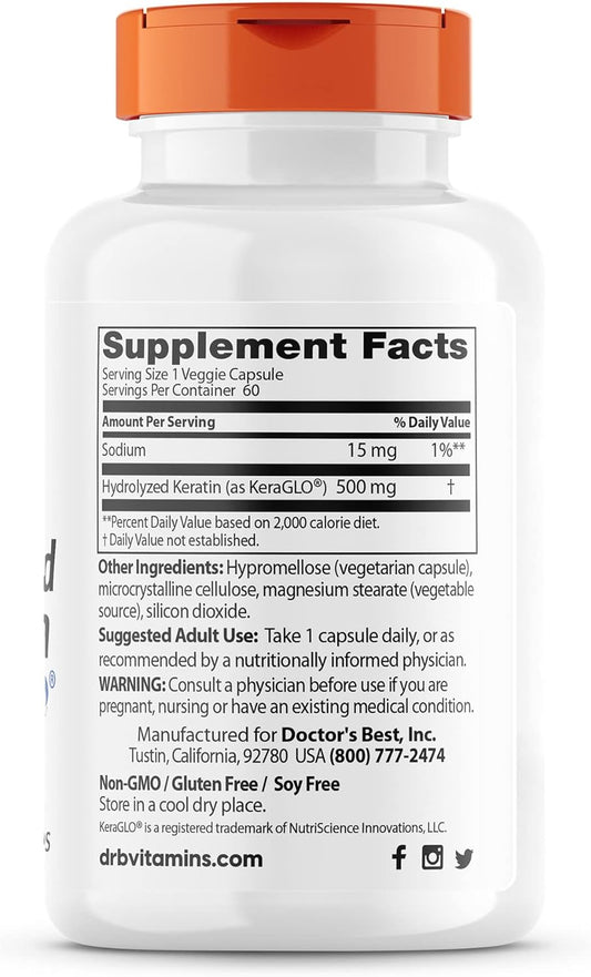 "Keratin Supplement for Hair"
