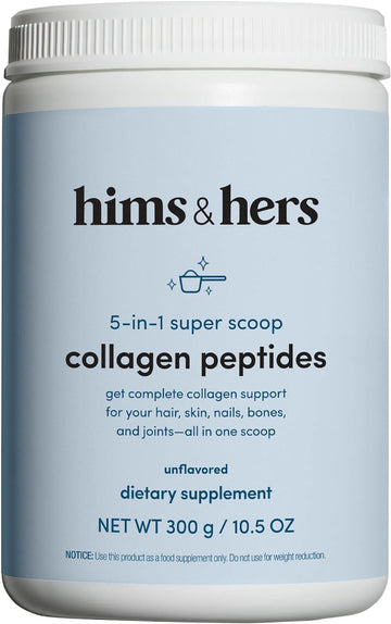 Hims & Hers Unflavored Collagen Protein Powder With 18 Amino