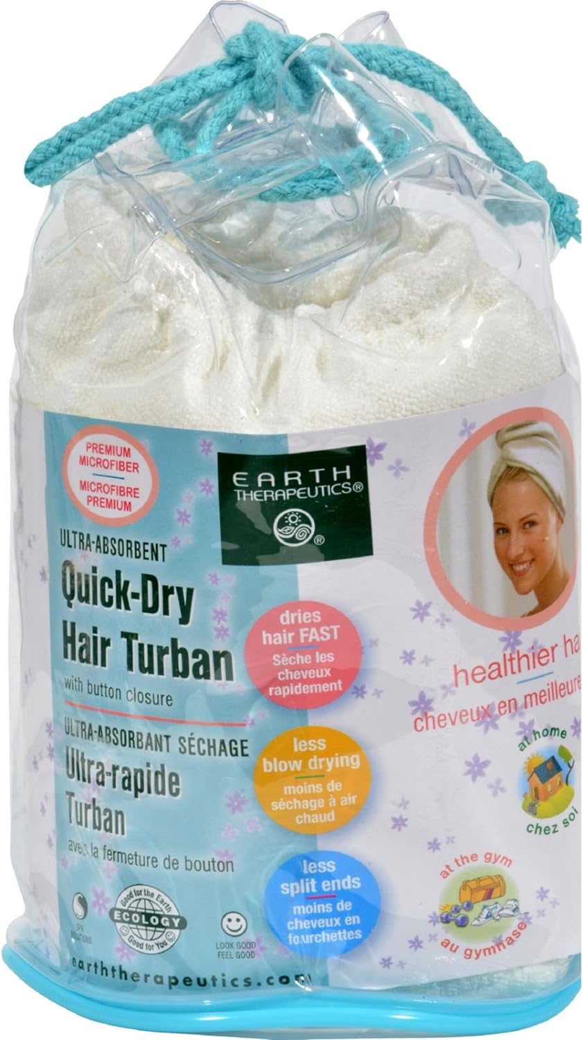 Earth Therapeutics Hair&Bdy Towel Ultra Wht 1 Ct