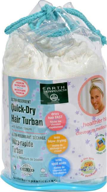 Earth Therapeutics Hair&Bdy Towel Ultra Wht 1 Ct
