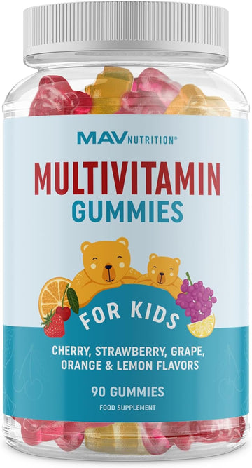 Kids Multivitamin Gummies | Vitamins A, B, C, D & Zinc For Immunity, G