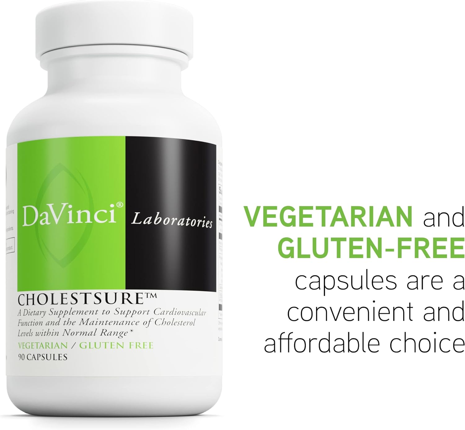 DAVINCI Labs CholestSure Supplement - Supports Cardiovascular Function