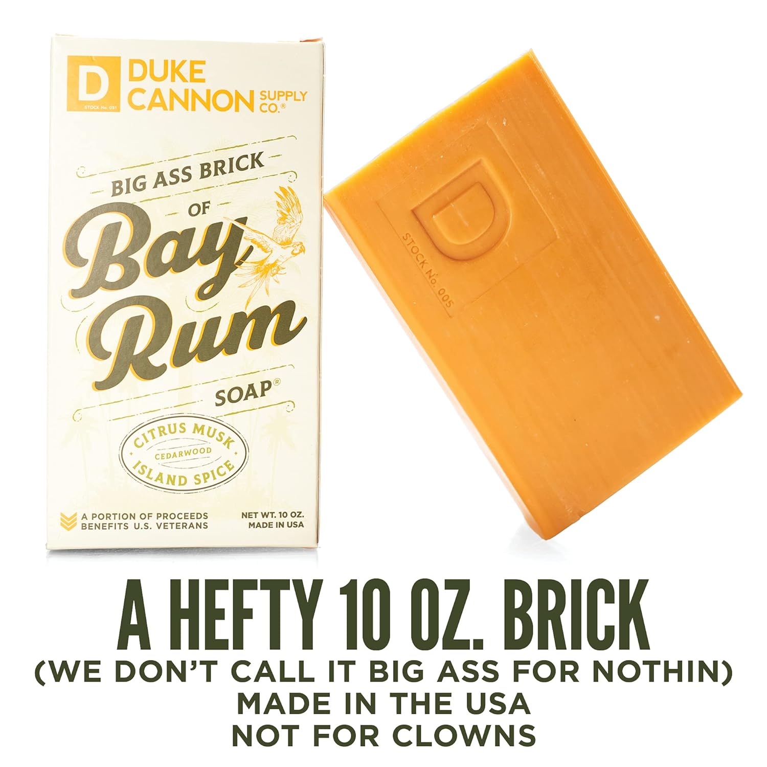 Esupli.com  Duke Cannon Supply Co. Big Ass Brick of Soap Bar