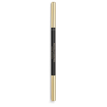 Revolution Pro Define & Fill Micro Brow Pen, Dual Ended Eyebrow Pen, Spoolie & Brow Filler In One Pen, Vegan & Cruelty-Free, Dark Brown