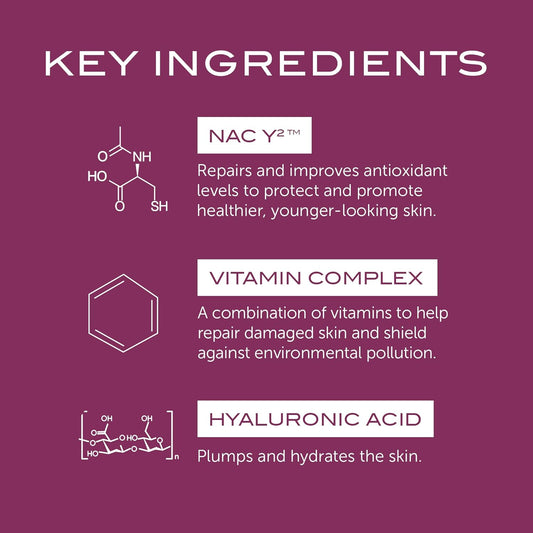 111Skin Y Theorem Day Cream NAC Y2 | Hydrate & Nourish the Skin | Antioxidant & Hyaluronic Acid Formula | Anti-Aging Benefits (1.69 )