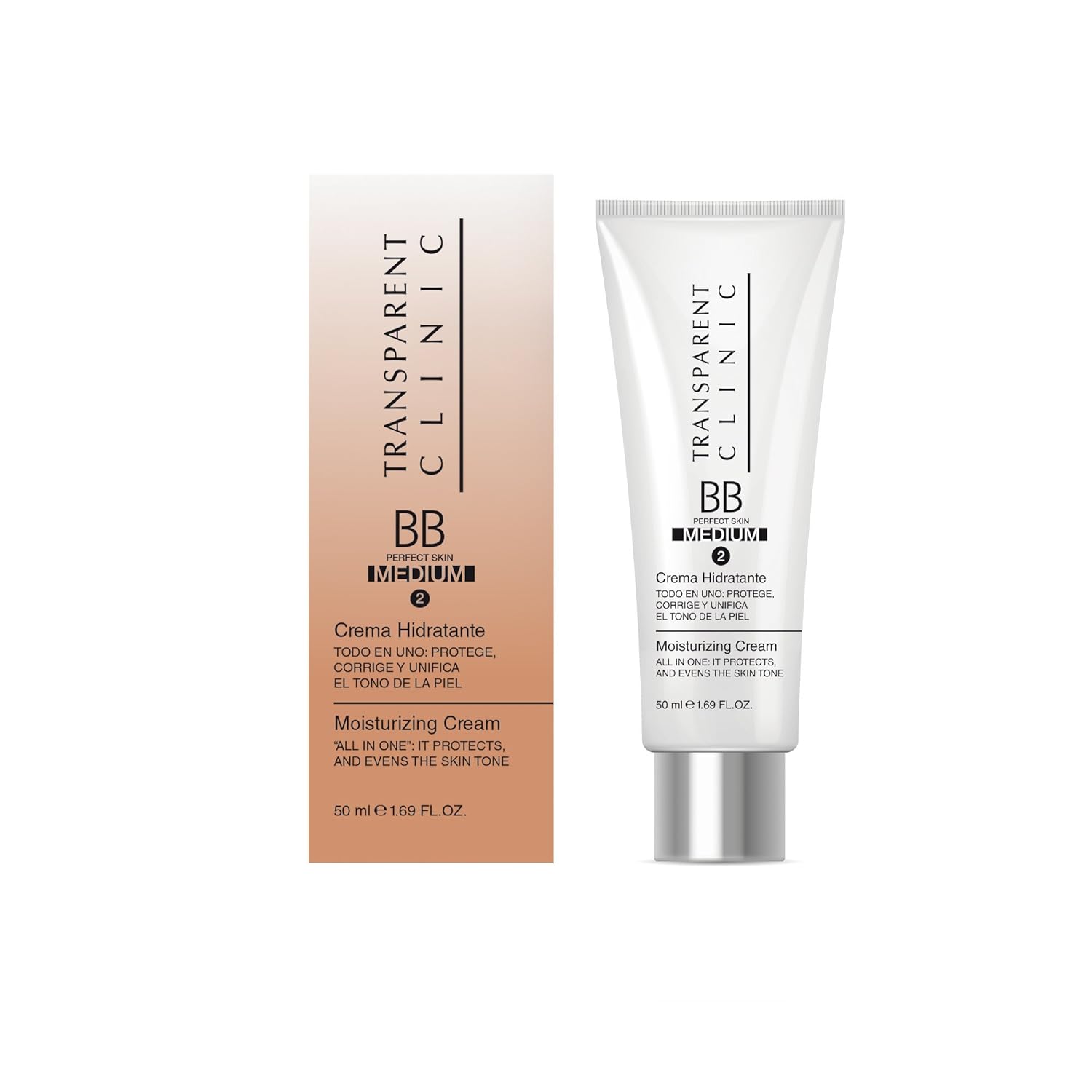 Transparent Clinic BB Perfect Skin Cream (Medium), 50