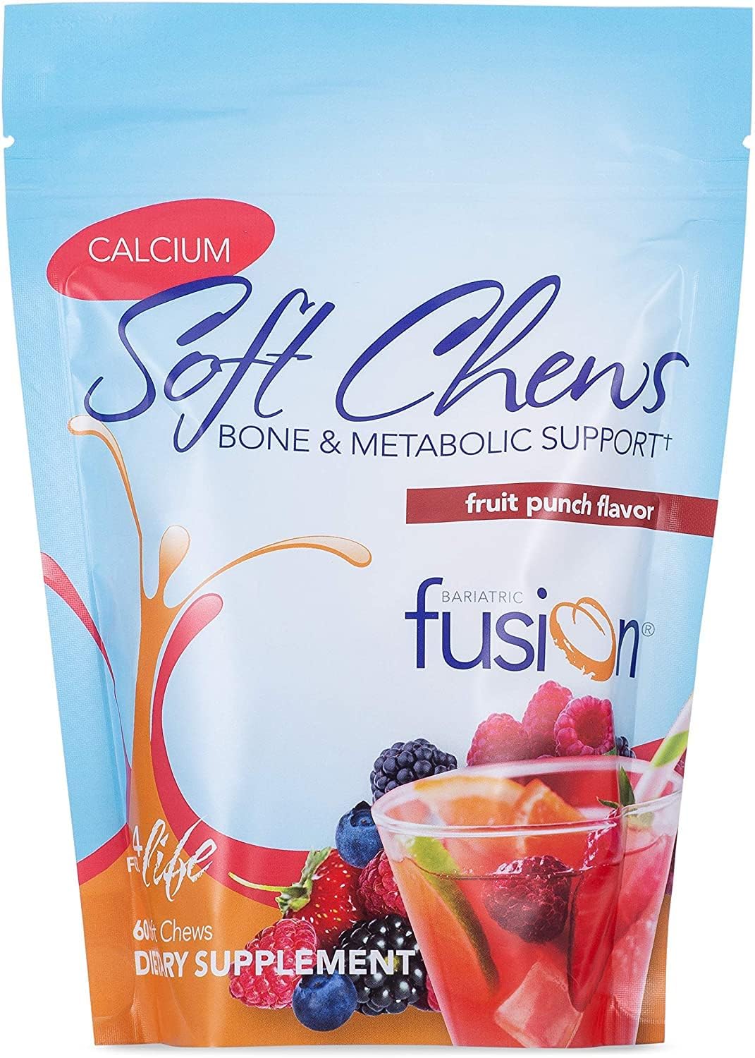 Bariatric Fusion Calcium Chews | Calcium Citrate & Energy Soft Chew Ba