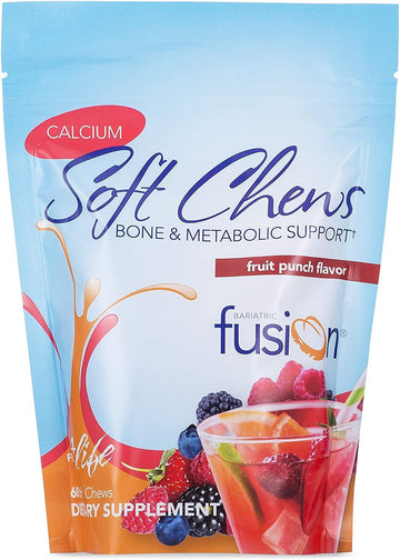 Bariatric Fusion Calcium Chews | Calcium Citrate & Energy Soft Chew Ba