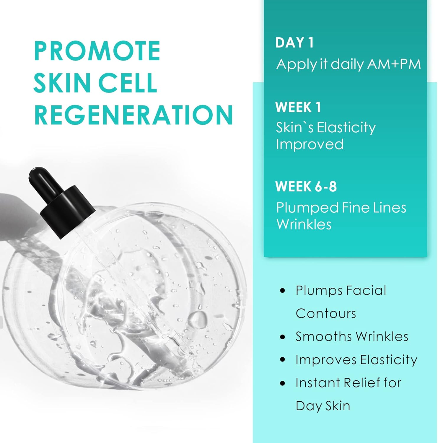 Esupli.com Hyaluronic Acid Serum For Face, Hydrating Face Serum Face Mo