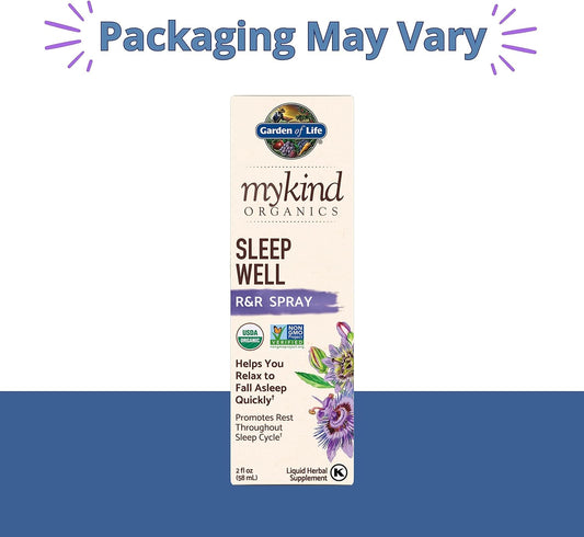 Garden Of Life Organics Sleep Well R&R Spray (58 Ml) Liquid - Relax &