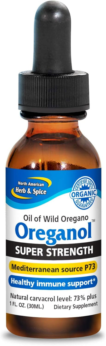 NORTH AMERICAN HERB & SPICE Super Strength Oreganol P73-1 fl. oz. - Im