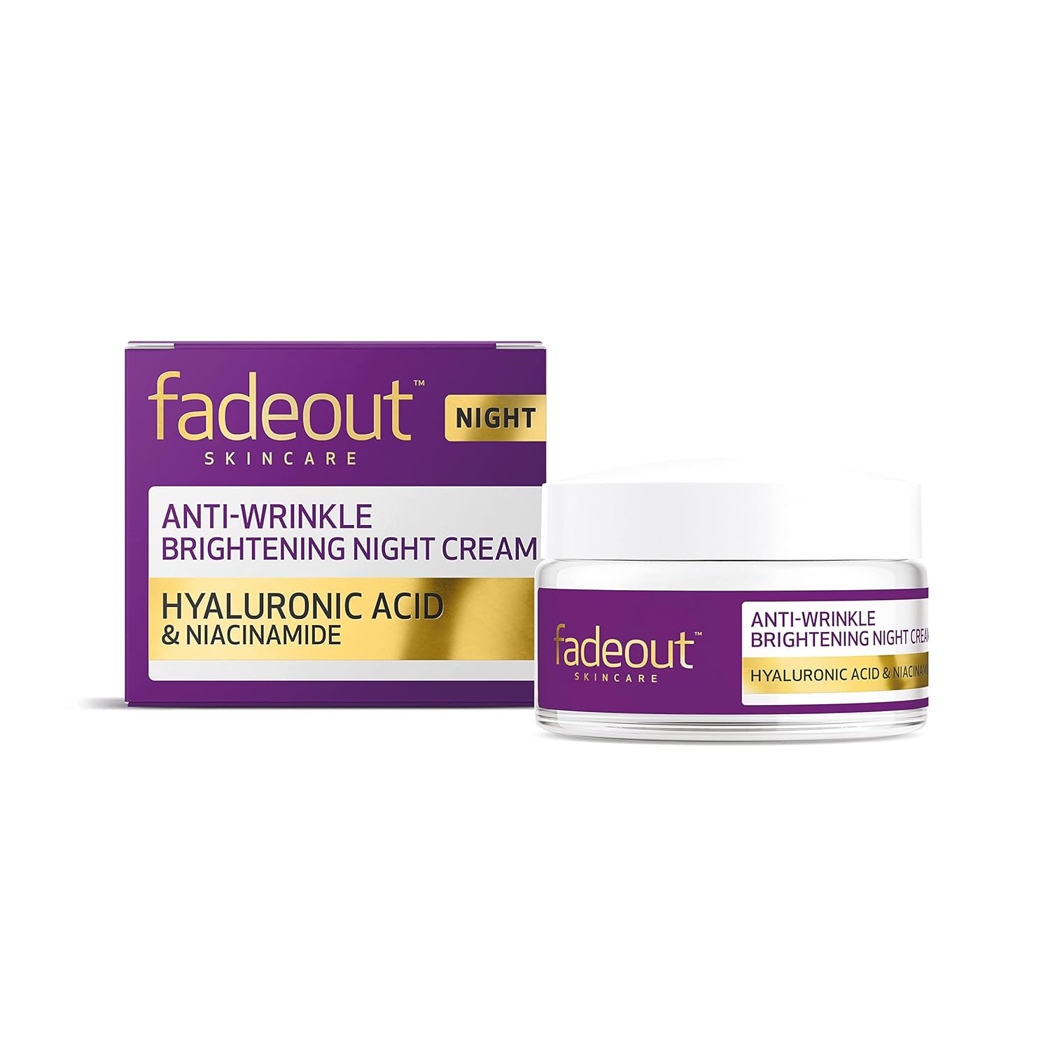 fadeout Advanced + Age Protection Even Tone Night Cream, 1.69 , 50