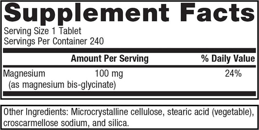 Metagenics Mag Glycinate - Highly Absorbable Magnesium Glycinate 100mg