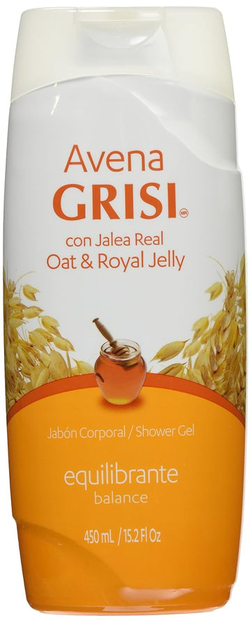 Avena Grisi Con Jalea Real Oat & Royal Jelly Shower Gel/jabon Corporal Balance 450ml