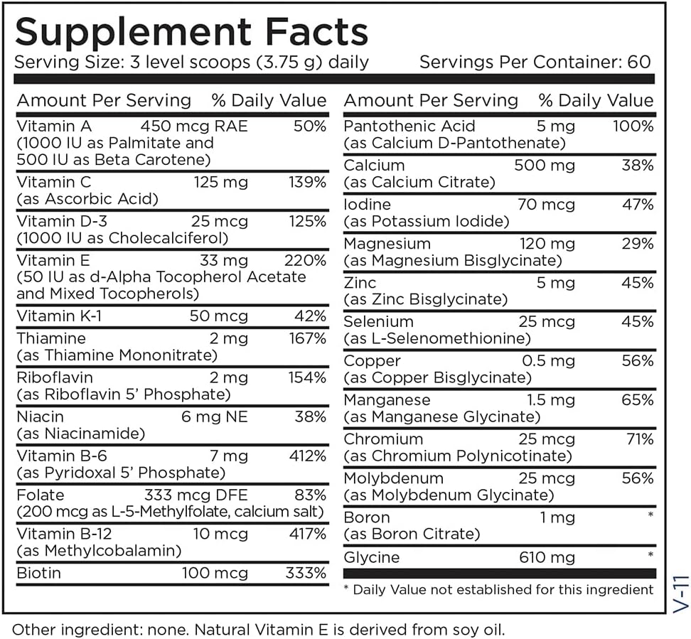 Metabolic Maintenance Pediatric Multivitamin Powder - Children's Vitam