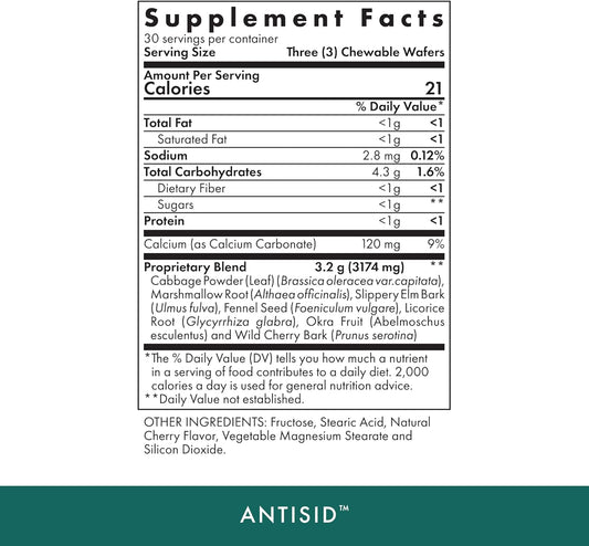 MICHAEL'S Health Naturopathic Programs Antisid - 90 Vegan Chewable Waf7.2 Ounces