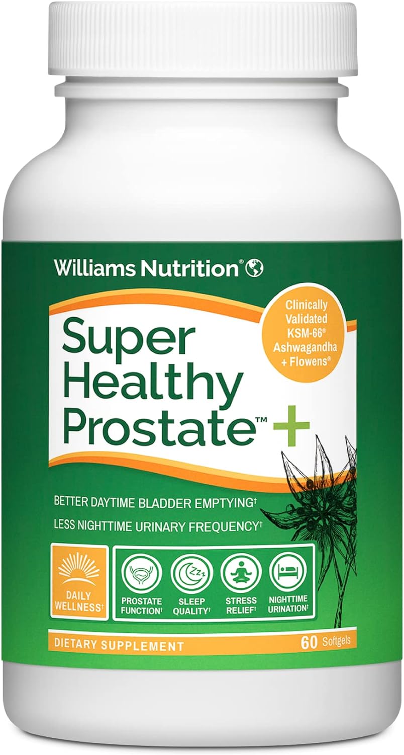 Dr. David Williams Super Healthy Prostate+ | Comprehensive Support For