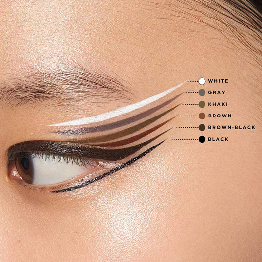 owfushi UZU Eye Opening Liner Liquid Eyeliner (Brown Black)