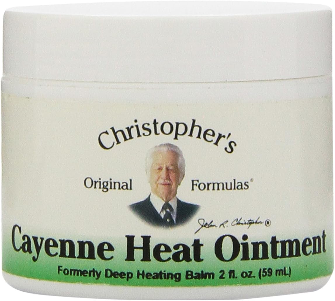 Dr. Christopher's Original Formulas Cayenne Heat Ointment, 2 Ounce