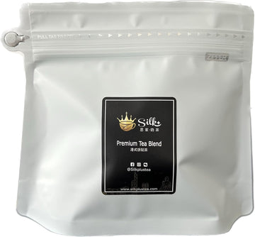 Silk+ Tea | Premium Tea blend Convenient Pack - for Hong Kong Style Milk Tea Breakfast Tea | Caffeinated (12 Tea bags, 9g each)