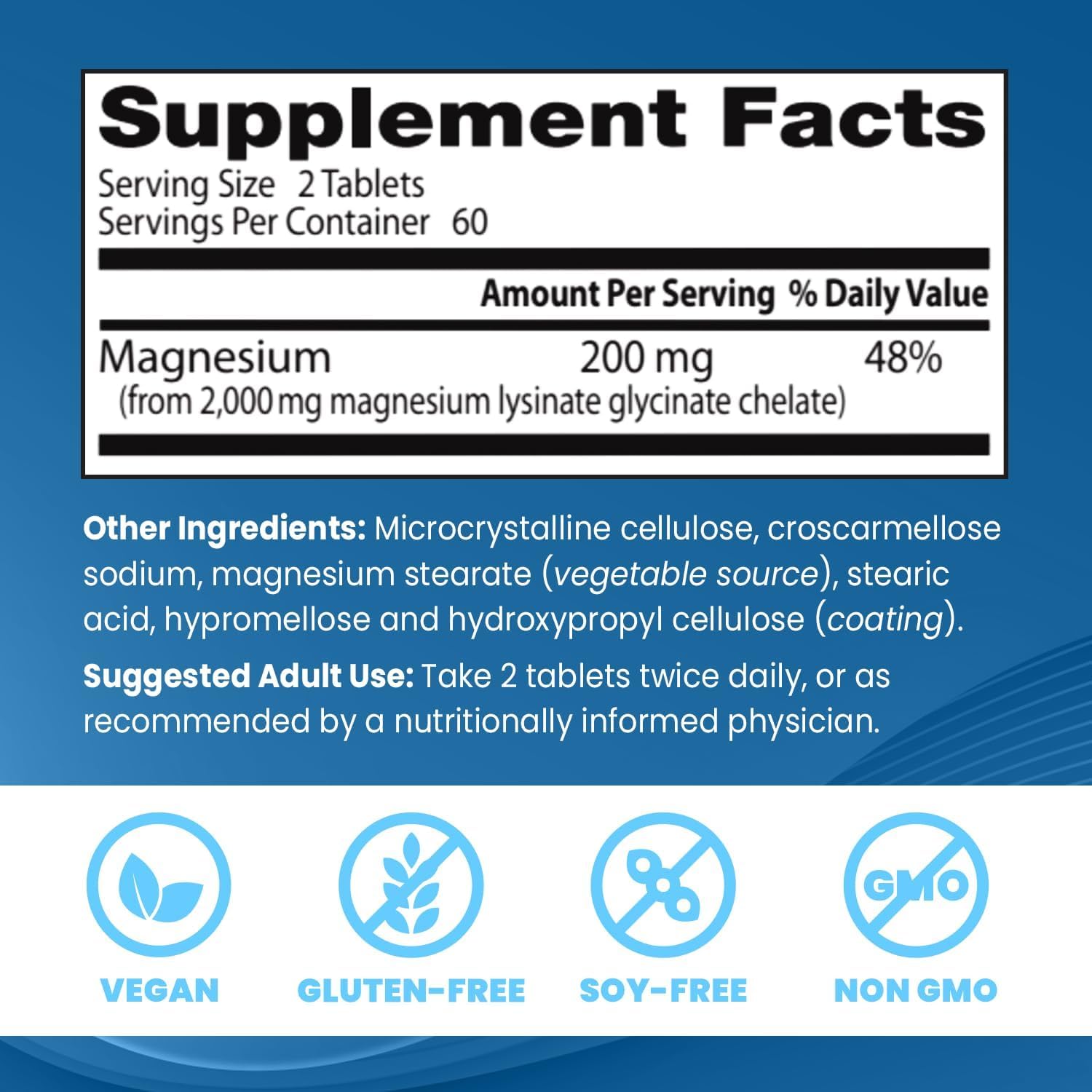  Doctor's Best High Absorption Magnesium Glycinate Lysinate,