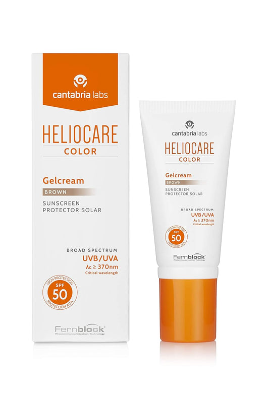 HELIOCARE Color Gelcream brown SPF 50 getönter Sonnenschutz, 50 ml Cream